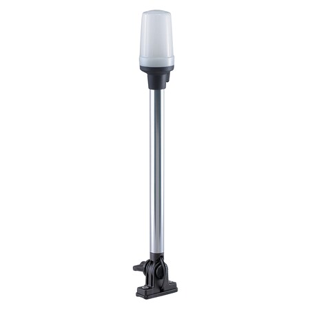 Perko Fold Down All-Round White Pole Light Vertical 1137DP0CHR